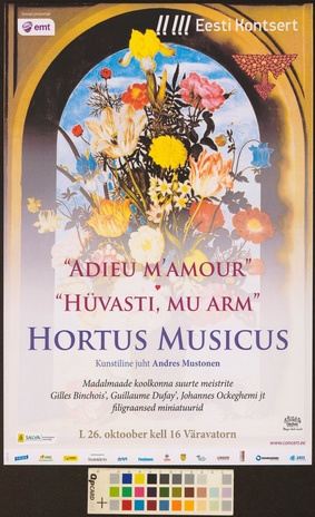Hortus Musicus : adieu m'amour 