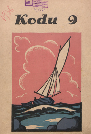 Kodu : perekondlik kirjanduse, teaduse ja kunsti ajakiri ; 9 1936-05-05