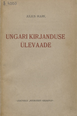 Ungari kirjanduse ülevaade