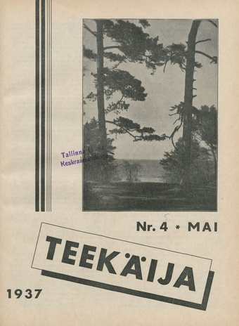 Teekäija : Eesti Baptisti Koguduse Ühenduse häälekandja ; 5 1937-05-05