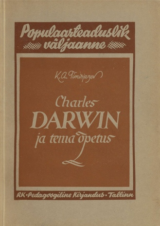 Charles Darwin ja tema õpetus