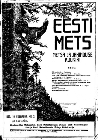Eesti Mets ; 2 1935