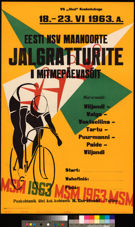 Eesti NSV maanoorte jalgratturite I mitmepäevasõit