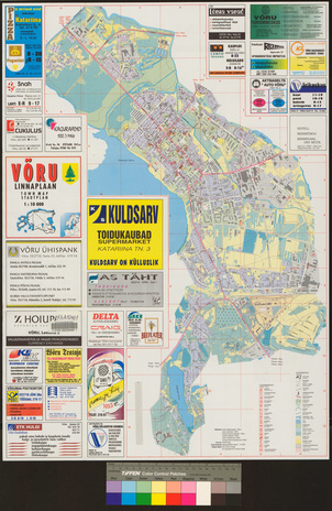 Võru : linnaplaan = town map = Stadtplan 