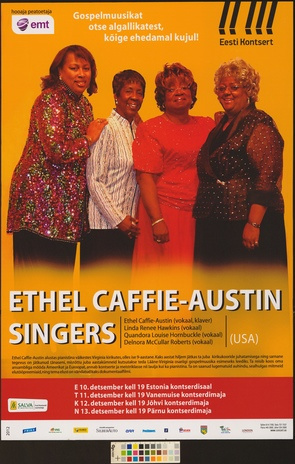 Ethel Caffie-Austin singers