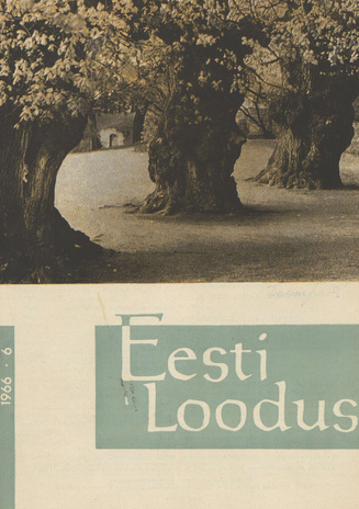 Eesti Loodus ; 6 1966-11/12