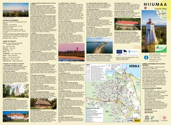 Hiiumaa tourist map