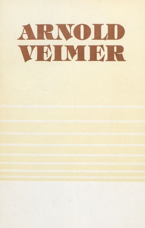Arnold Veimer 
