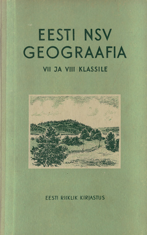 Eesti NSV geograafia VII ja VIII klassile