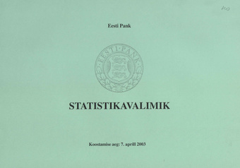 Statistikavalimik ; 2003-04-07