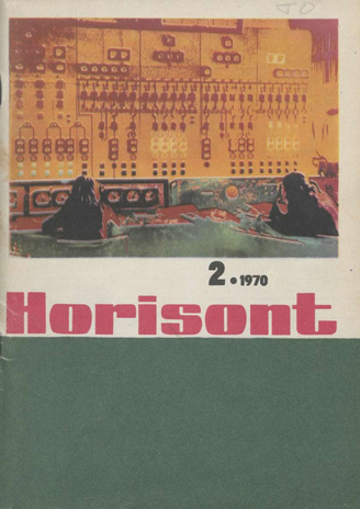 Horisont ; 2 1970-02