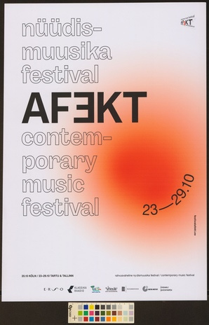 Nüüdismuusika festival Afekt 