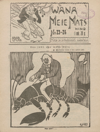 Vana Meie Mats : nalja- ja pilkekunsti nädalkiri ; 23-24 1919