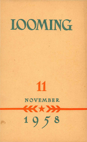 Looming ; 11 1958-11