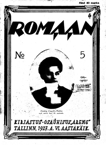 Romaan ; 5 (119) 1927-03