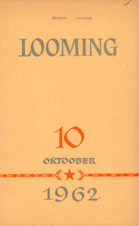Looming ; 10 1962-10