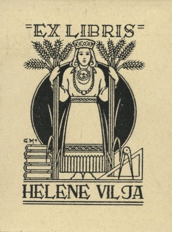 Ex libris Helene Vilja 