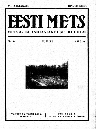 Eesti Mets ; 6 1928