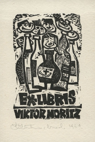 Ex-libris Viktor Moritz 