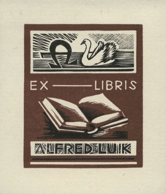 Ex libris Alfred Luik 