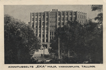 Kinnitusselts EKA maja : Vabadusplats : Tallinn