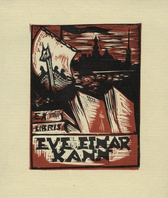 Ex libris Eve Einar Kann 