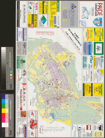 Paide : linnaplaan = town map = Stadtplan