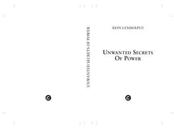 Unwanted secrets of power 