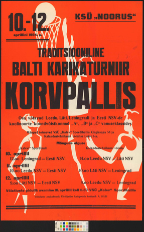 Traditsiooniline Balti karikaturniir korvpallis