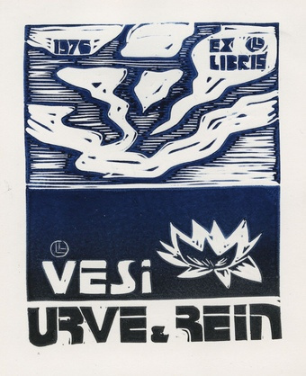 Ex libris Vesi Urve & Rein 