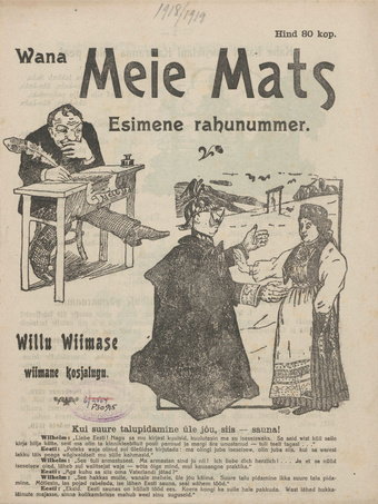 Vana Meie Mats : nalja- ja pilkekunsti nädalkiri ; 1 1918