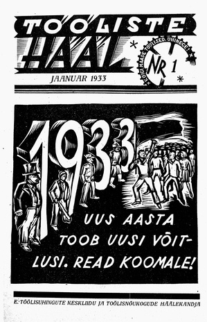 Tööliste Hääl ; 1 1933-01