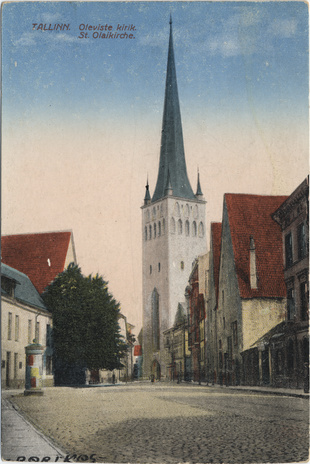 Tallinn : Oleviste kirik = St. Olaikirche 