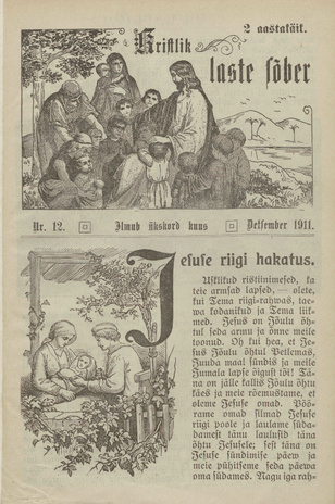 Kristlik Laste Sõber ; 12 1911-12