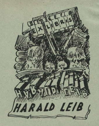 Ex libris Harald Leib 