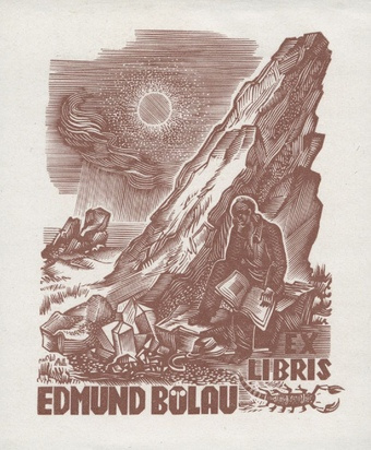Ex libris Edmund Bölau 