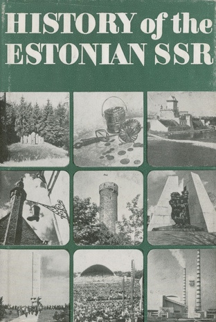 History of the Estonian SSR 