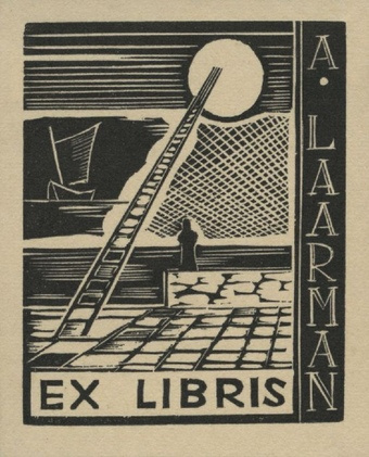 Ex libris A. Laarman 
