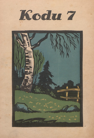 Kodu : perekondlik kirjanduse, teaduse ja kunsti ajakiri ; 7 1932-04