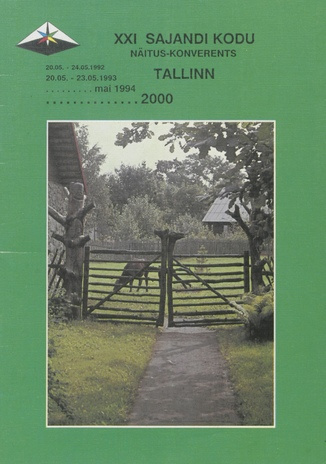 XXI sajandi kodu : näitus-konverents, Tallinn, 20.05.-24.05.1992