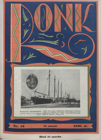 Ronk : perekonna ajakiri ; 24 (143) 1926-06-19