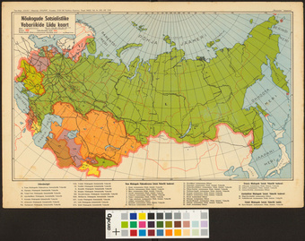 Nõukogude Sotsialistlike Vabariikide Liidu kaart : "Maanaise" kaasanne 