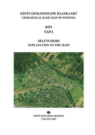 Eesti geoloogiline baaskaart. 6431, Tapa : seletuskiri