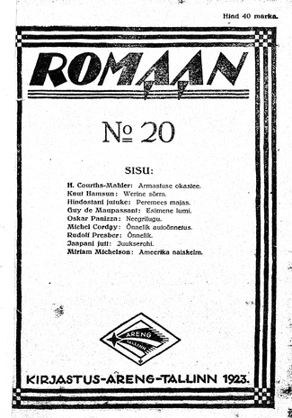 Romaan ; 20 1923