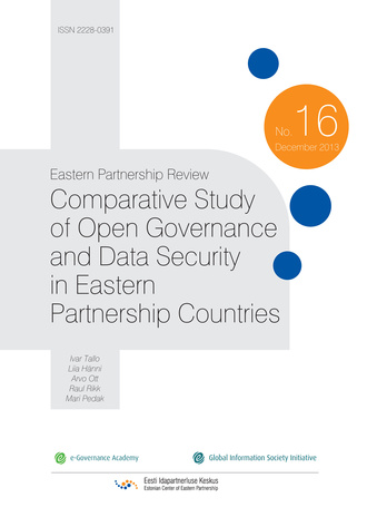 Comparative study of open governance and data security in Eastern Partnership countries ; (Eastern Partnership review, 16)