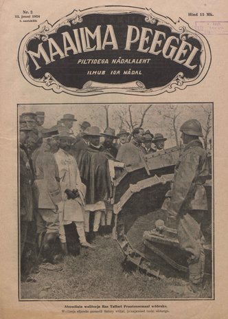 Maailma peegel : piltidega ajakiri ; 2 1924-06-12