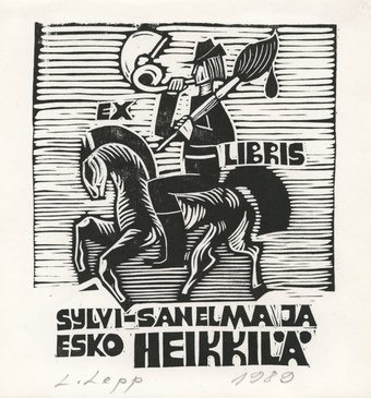 Ex libris Sylvi-Sanelma ja Esko Heikkilä 