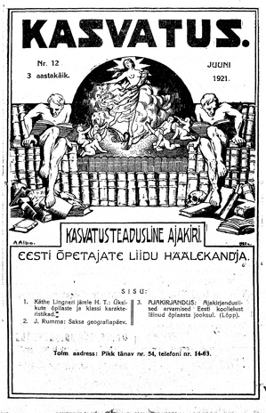 Kasvatus ; 12 1921-06