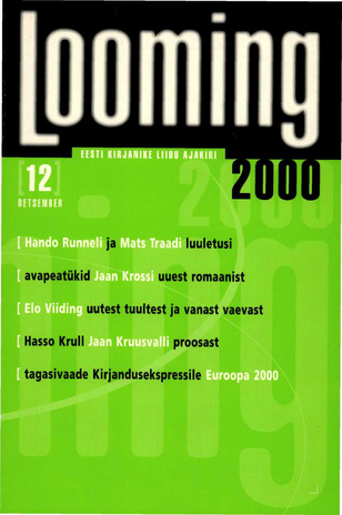 Looming ; 12 2000-12