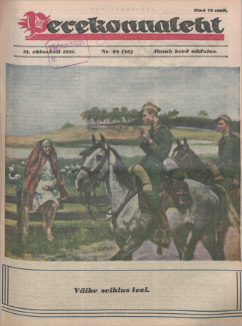 Perekonnaleht : mitmesuguse sisuga ajaviiteajakiri ; 44 (46) 1931-10-31